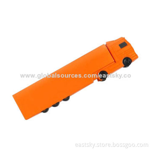 Custom Truck-shaped USB Flash Drive, OEM Orders are Welcome, 64MB to 32GB CapacityNew